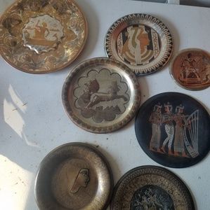 Hand made Egyptian plates